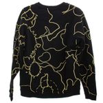 Moletom-Kenzo-Preto-com-Borado-Amarelo