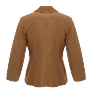 Blazer Cris Barros Botões Caramelo
