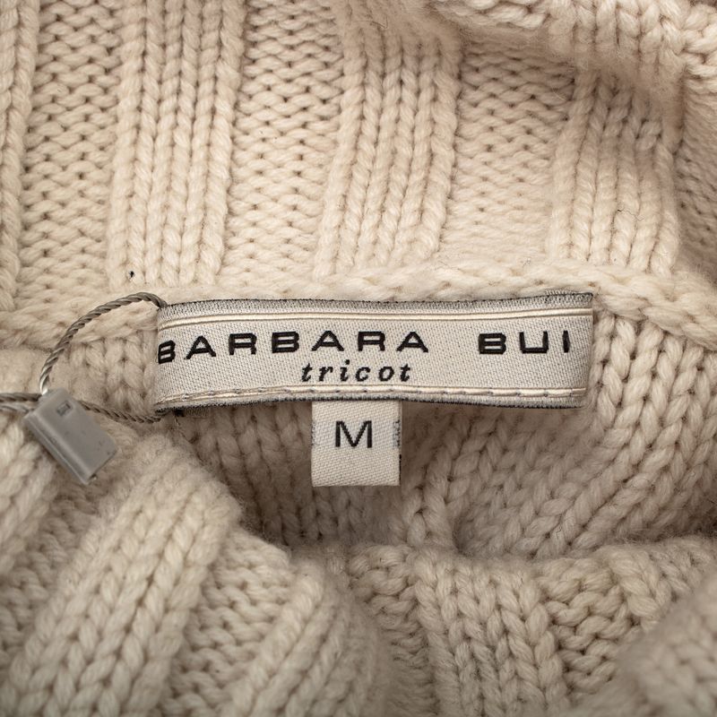 Trico-Barbara-Bui-Ziper-Lateral-La-Creme
