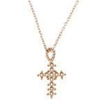 Colar-Carla-Amorim-Cruz-Renda-se-Ouro-Rosa-e-Diamantes