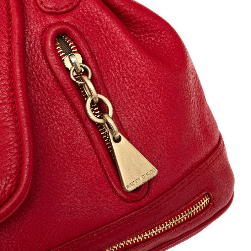 Bolsa-See-by-Chloe-Couro-Vermelha