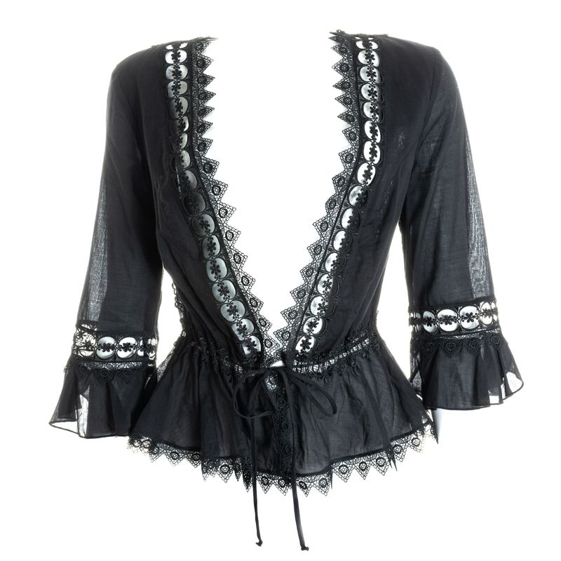 Blusa-Charo-Ruiz-Algodao-com-Amaracao-e-Renda-Preta