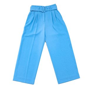 Calça Sandro Pantalona Azul Claro