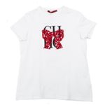 Blusa-Carolina-Herrera-Infantil-Laco-Algodao-Branca
