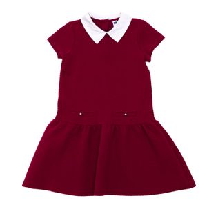 Vestido Janie and Jack Matelassê Bordô