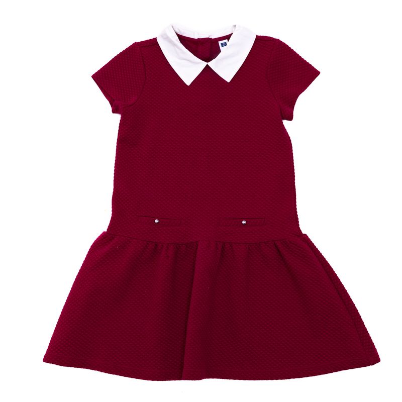 Vestido-Janie-and-Jack-Matelasse-Bordo