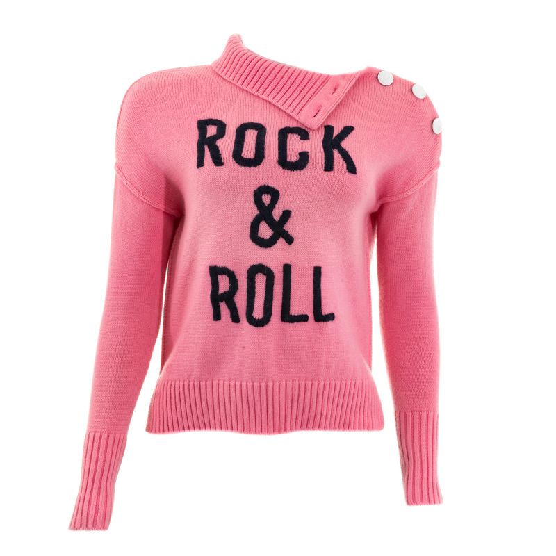 Sueter-Zadig---Voltaire-Infantil-La-Trico-Rosa
