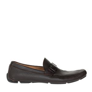 Mocassim Salvatore Ferragamo Couro Marrom