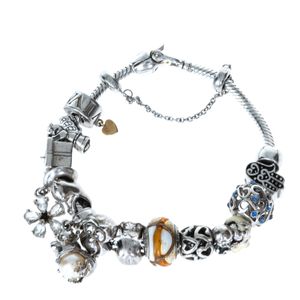 Pulseira Vivara Life Prata com Berloques