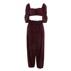 Conjunto Paula Raia Elástico Estampado