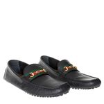 Mocassim-Gucci-Horsebit-Web-Couro-Preto