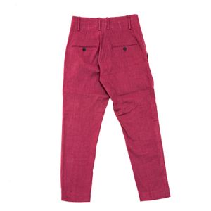 Calça Isabel Marant Alfaiataria Linho Rosa