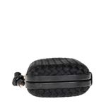 Clutch-Bottega-Veneta-Knot-Intrecciato-Cetim-Preto