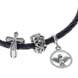 Pulseira Vivara Life Couro e Berloques