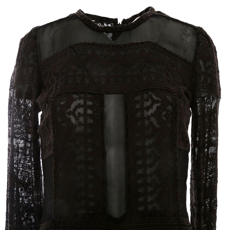 Vestido-Isabel-Marant-Renda-Preto