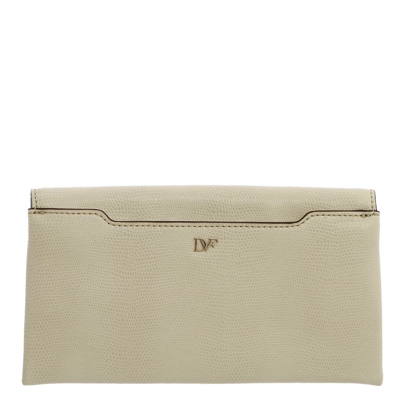Clutch-Diane-Von-Furstenberg-Couro-Creme