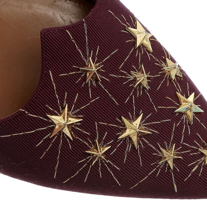 Slingback-Aquazzura-Vinho-e-Dourado