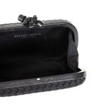Clutch-Bottega-Veneta-Knot-Intrecciato-Cetim-Preto