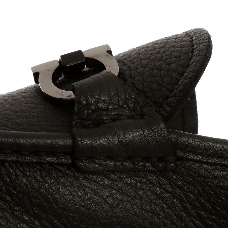 Mocassim-Salvatore-Ferragamo-Couro-Preto