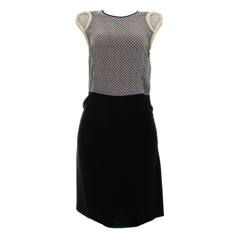 Vestido-Stella-McCartney-Preto-com-Estampa-Azul