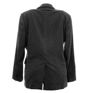 Maxi Blazer John Varvatos Lã Cinza