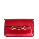 Clutch-Gucci-Bright-Bit-Couro-Vermelha