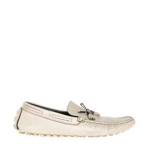 Mocassim Louis Vuitton Drivers Couro Creme
