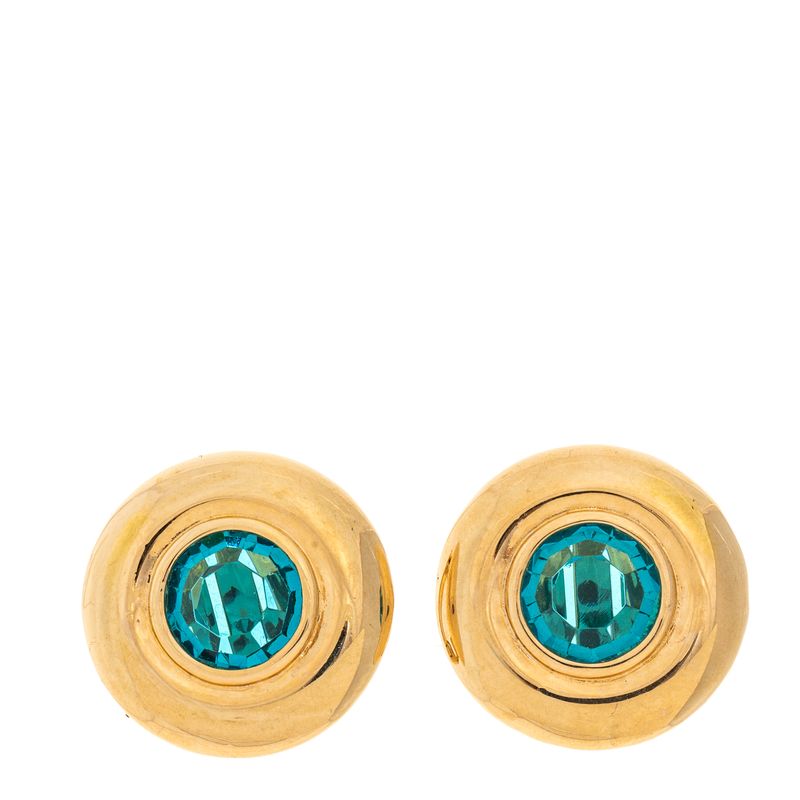 Brinco-Swarovski-Vintage-Cristal-Verde