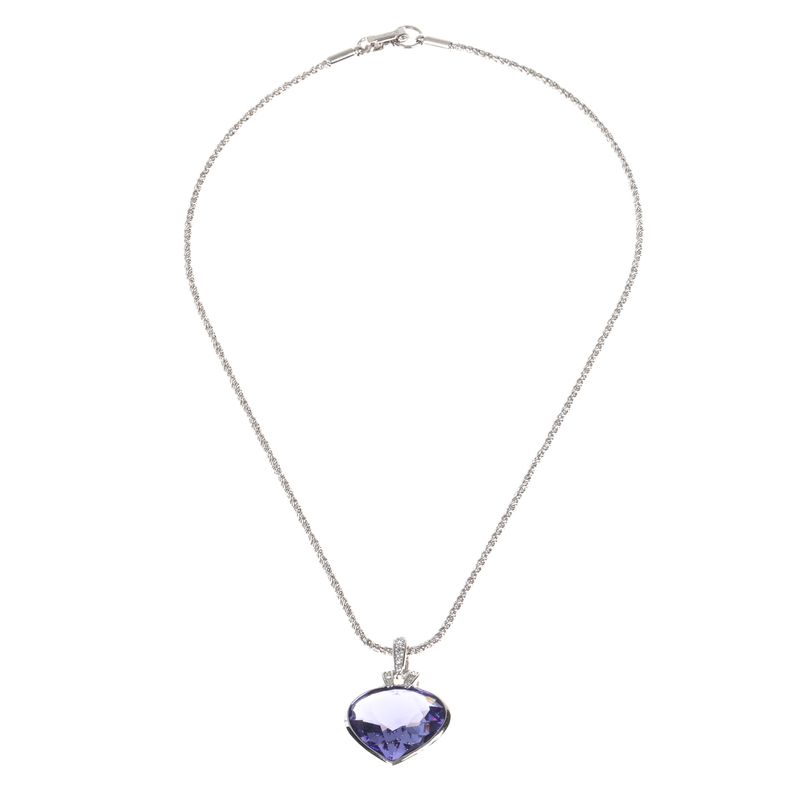 Colar-Swarovski-Pingente-Coracao-Roxo