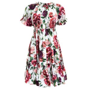 Vestido Dolce & Gabbana Infantil Algodão Estampa Floral