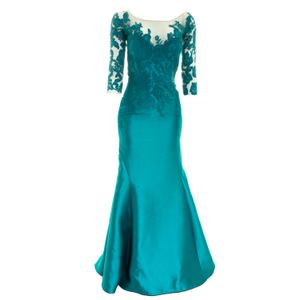 Vestido Pronovias Longo Renda Verde