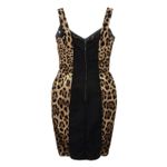 Vestido-Dolce---Gabbana-Slim-Animal-Print