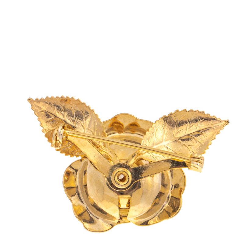 Broche-Rosa-Dourado