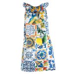 Vestido-Dolce---Gabbana-Infantil-Algodao-Estampado