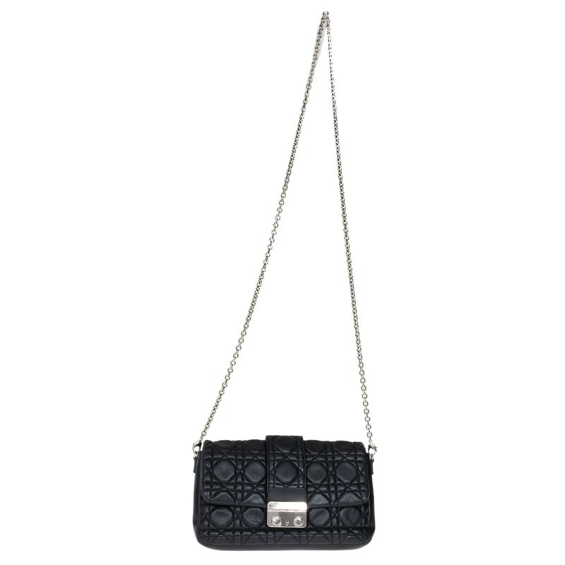 Bolsa-Christian-Dior-Miss-Dior-Couro-Preto
