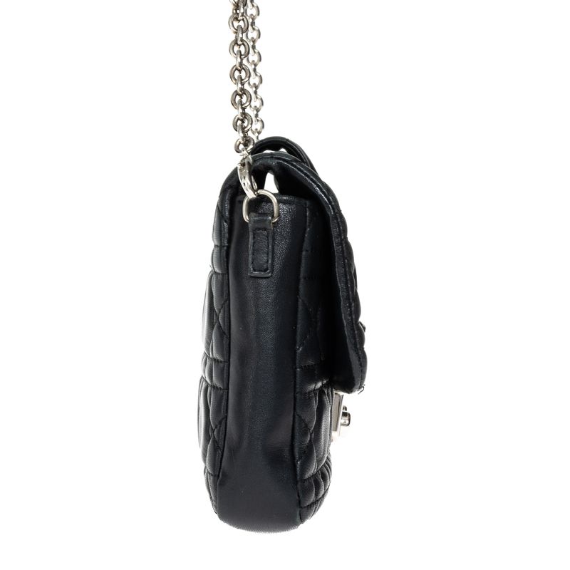 Bolsa-Christian-Dior-Miss-Dior-Couro-Preto