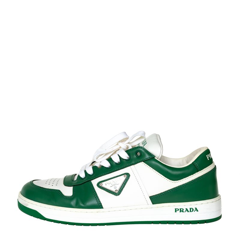 Tenis-Prada-Downtown-Branco-e-Verde