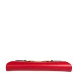 Clutch-Gucci-Bright-Bit-Couro-Vermelha