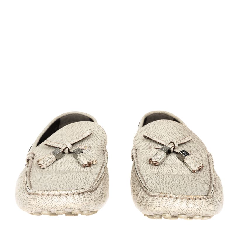 Mocassim-Louis-Vuitton-Drivers-Couro-Creme