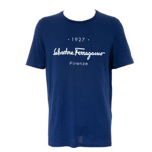 Camiseta Salvatore Ferragamo Azul