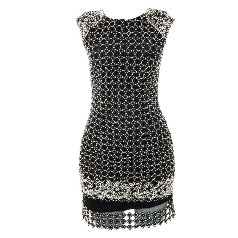 Vestido-Bordado-Preto