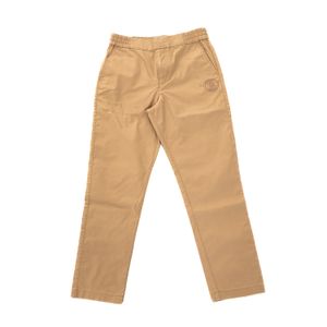 Calça Burberry Infantil Algodão Bege