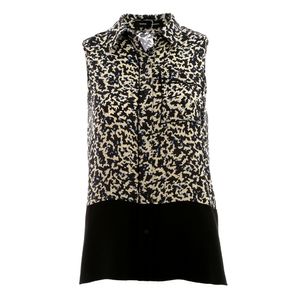 Camisa Proenza Schouler Seda Estampada