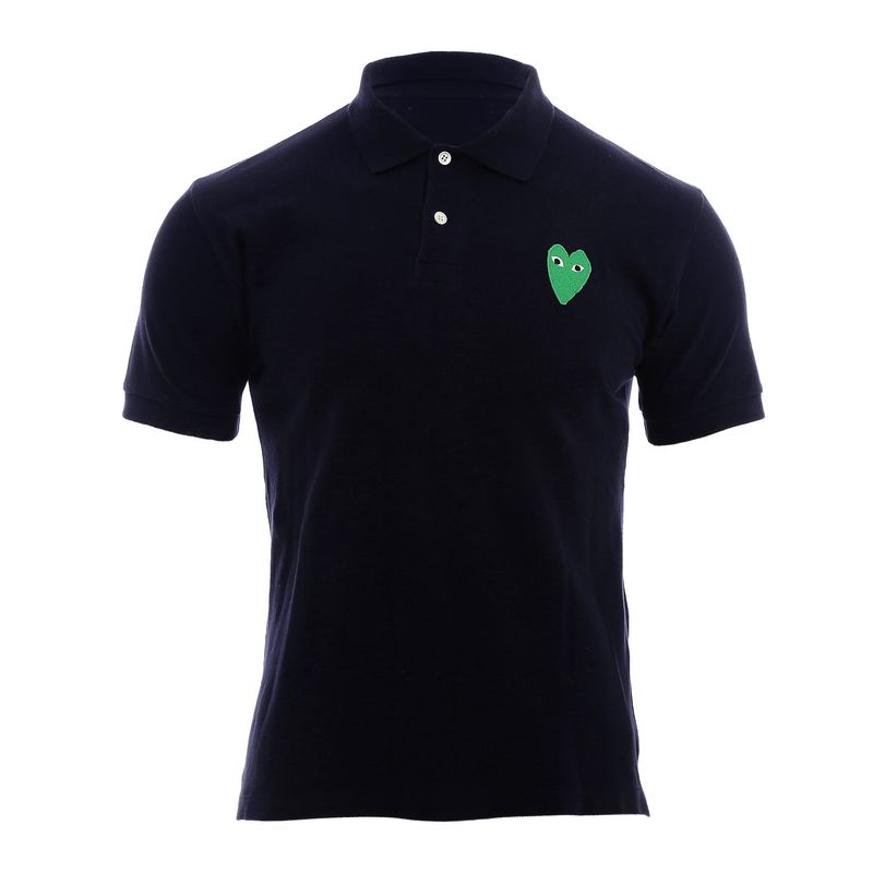 Blusa-Polo-Comme-des-Garcons-Azul-Marinho