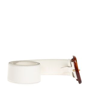Cinto Prada Couro Branco
