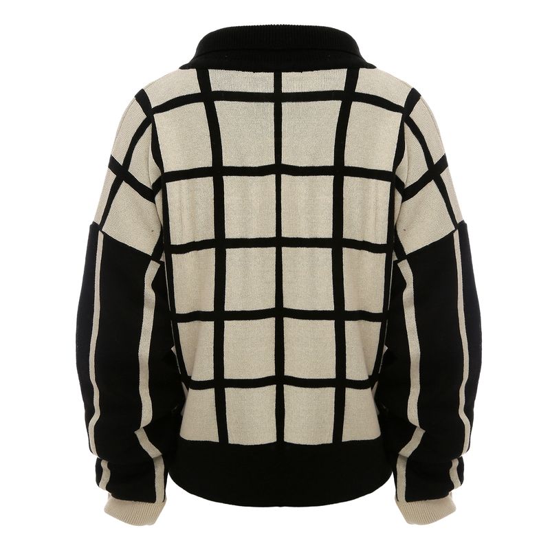 Casaco-Allmost-Vintage-Preto-Creme-e-Vermelho