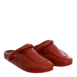 Loafer Cris Barros Couro Vermelho