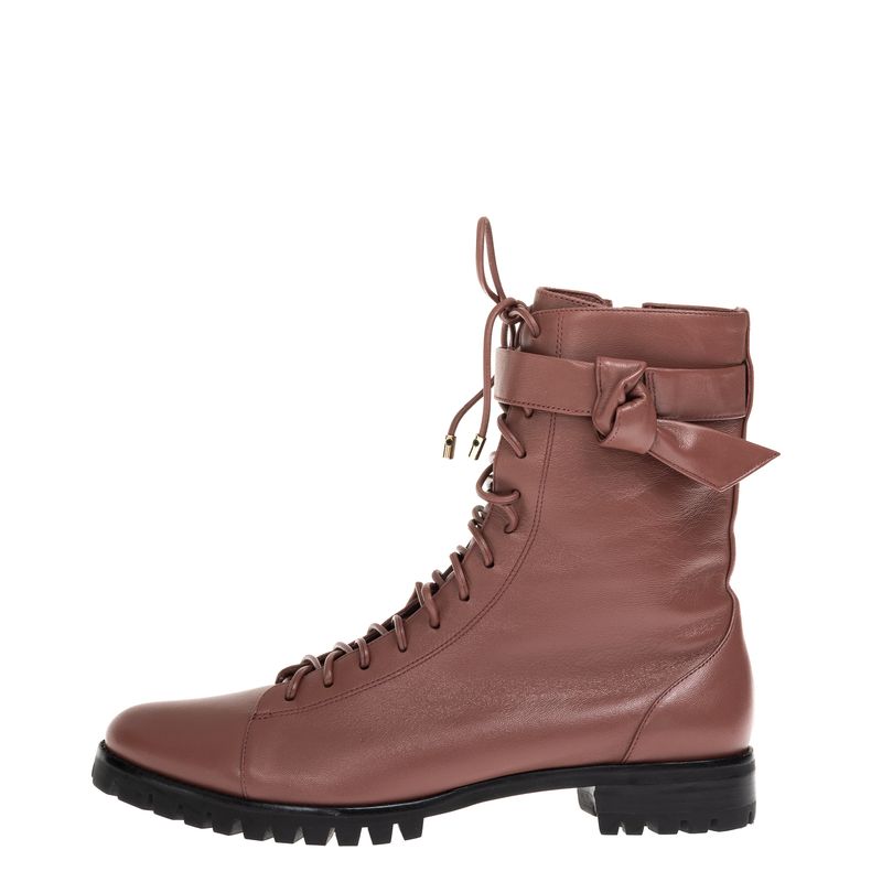 Bota-Alexandre-Birman-Evelyn-Bootie-Couro-Rosa
