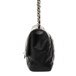 Bolsa-Chanel-Single-Flap-Lambskin-Preto