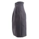 Saia-Burberry-Colchetes-Cinza